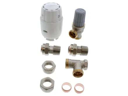 Danfoss RAS-C2 15mm TRV and Lockshield 013G6005