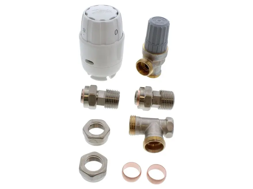 Danfoss RAS-C2 15mm TRV and Lockshield 013G6005