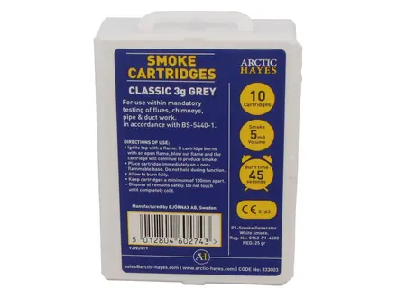 Arctic Hayes Classic 3 Grey Smoke Cartridges 333003