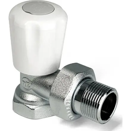 Altecnic 3/4 Lockshield Angled Radiator Valve 431503
