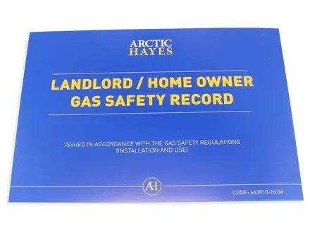 Arctic Hayes Landlord & Homeowners Record Pad 663010-NUM