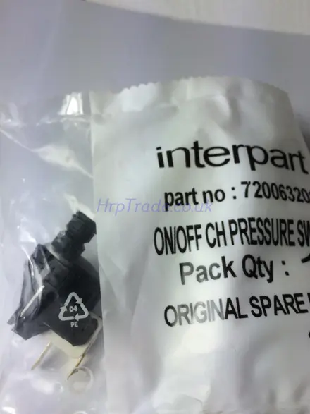 Potterton Microswitch Assembly 720063201