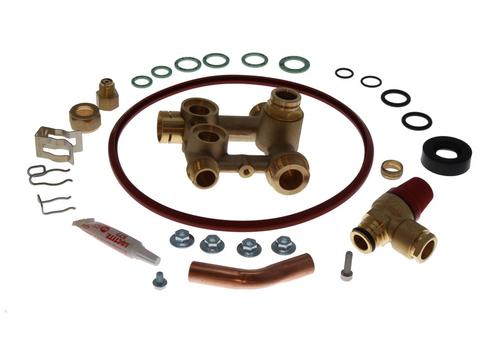 Baxi Hydraulic Block Left Combi 720544101