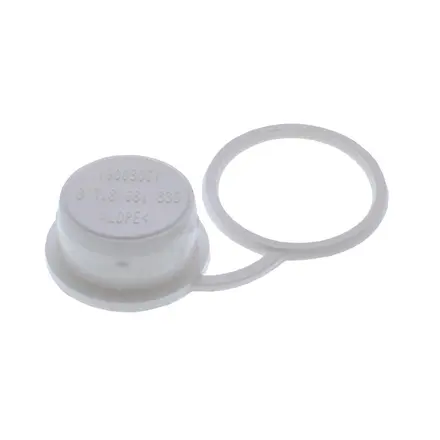 Worcester Bosch Flue Elbow Test Plug White 87161112530