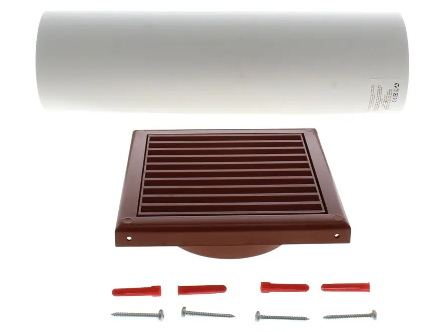 Airflow CWK100-SQR-TR Through The Wall Kit Terracotta