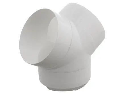 Airflow RR-Y125 125mm Round Y Piece to Connect Round Ducting