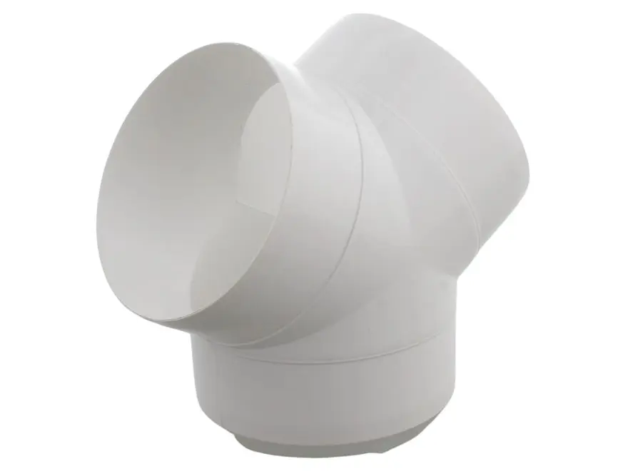 Airflow RR-Y125 125mm Round Y Piece to Connect Round Ducting