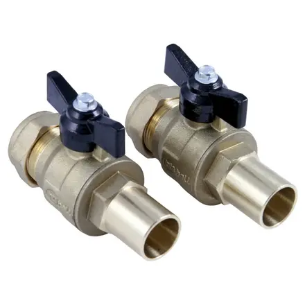Altecnic Dirtmag 28mm Isolation Valves (Pair) ALT-DM37328