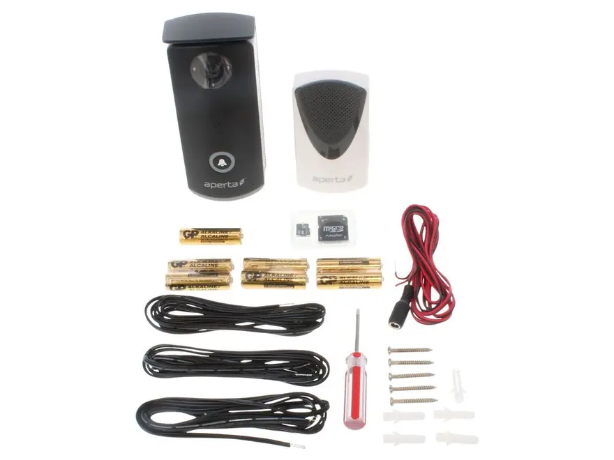 ESP Battery Powered Wi-Fi Door Station APWIFIDSBLKBP