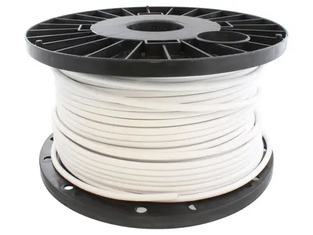 Pitacs 1.5mm 2 Core White Softskin Fire Cable EC345812