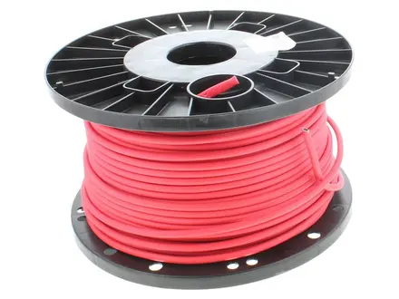Pitacs 2 Core Red Softskin Fire Cable 1.5mm 100m EC350406