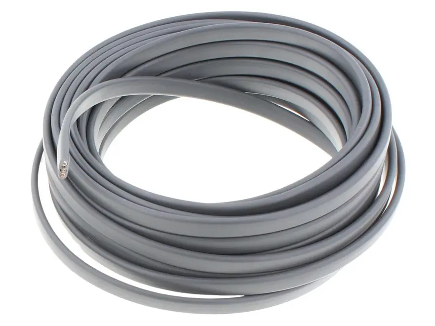 Pitacs 6243Y 1.0mm 10m 3 Core & Earth Grey Cable EC478707