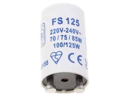 BG Fluorescent Starter FS125-01