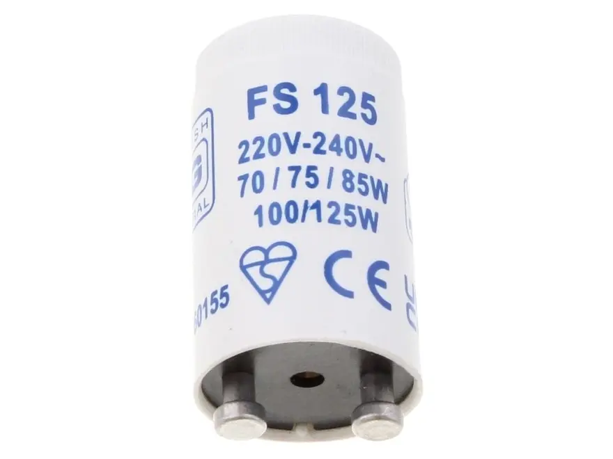 BG Fluorescent Starter FS125-01
