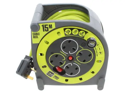 Masterplug PRO-XT 15m 13A Extension Lead HMU15134SL-PX