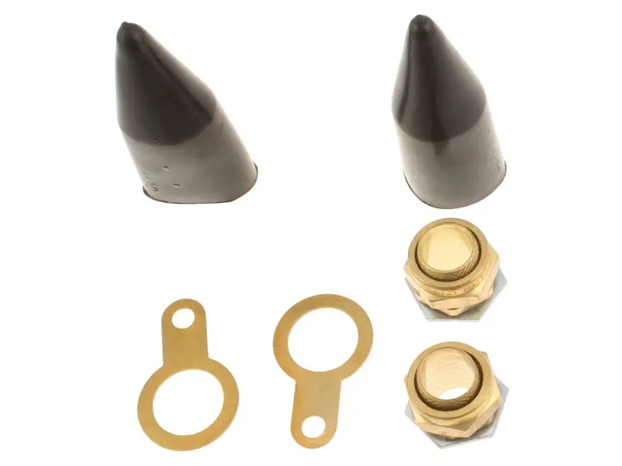 Unicrimp BW brass cable gland kit, 20mm (QBW20)