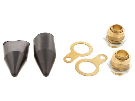 Unicrimp BW brass cable gland kit, 20mm small (QBW20S)