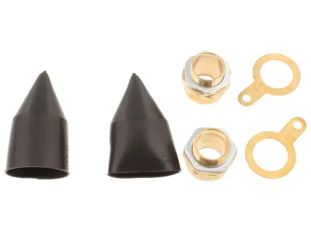 Unicrimp BW brass cable gland kit, 25mm (QBW25)