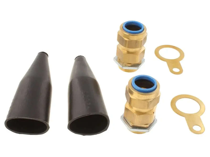 Unicrimp 20mm small CW brass cable gland kit QCW20S