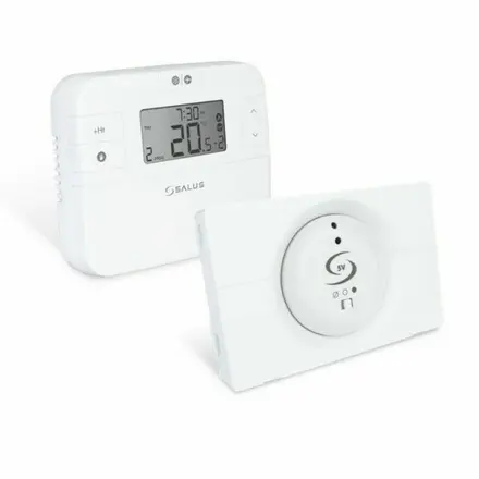 Salus Programmable Thermostat Kit with Plug-In Receiver RT510LG5V