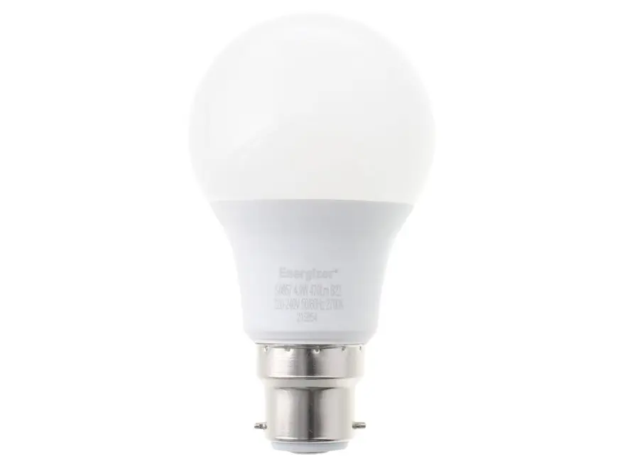 Energizer 470LM 5.6W Warm White GLS B22 LED Lamp S8857