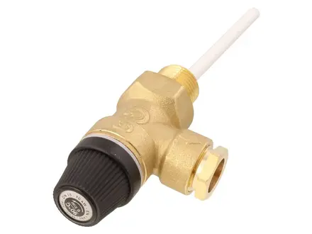 Gledhill SG019 pressure & temperature relief valve, 6 bar