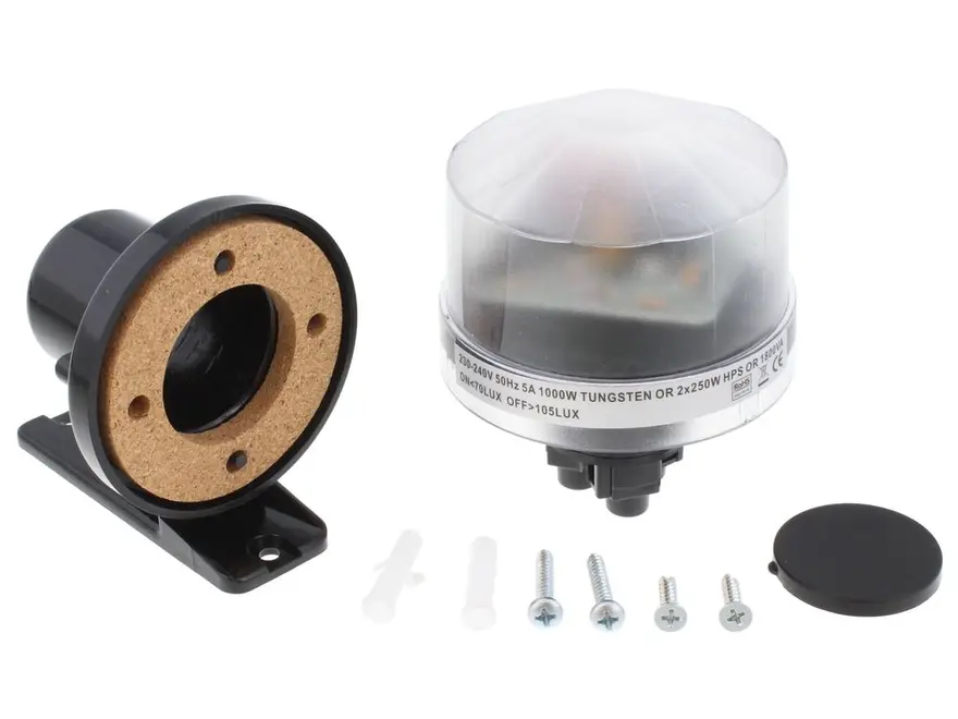 Niglon TS12EK Electronic Dusk to Dawn Photocell Kit with Inbuilt VDR Surge Suppression