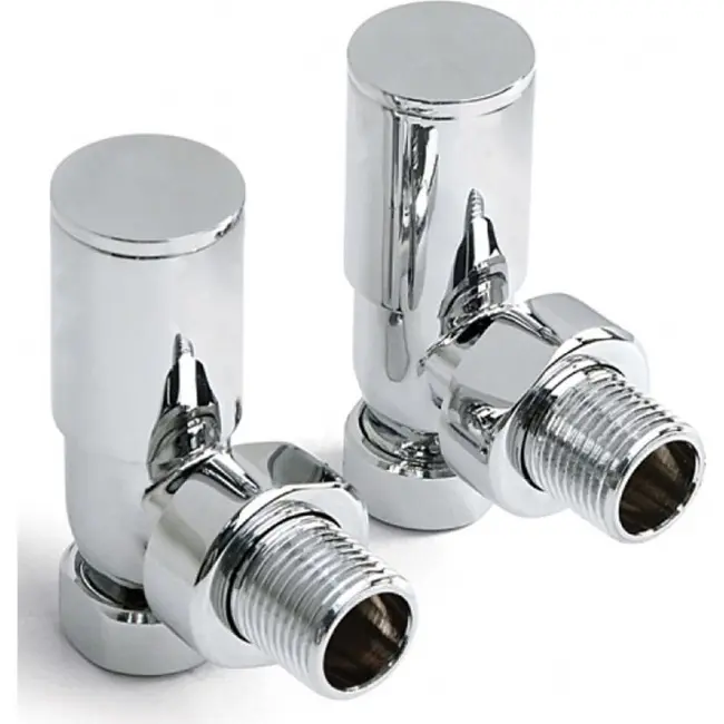 Altecnic 15mm x 1/2 Angled Traditional Cross Head Radiator Valve (Pair)