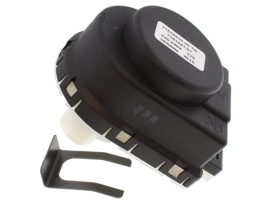 Baxi Diverter Motor with Clip Black 7216534